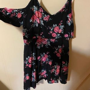 Cold Shoulder Skater dress